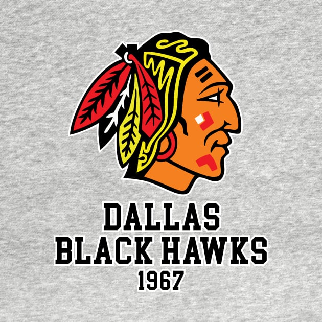 Dallas Black Hawks 1967 by zurcnami